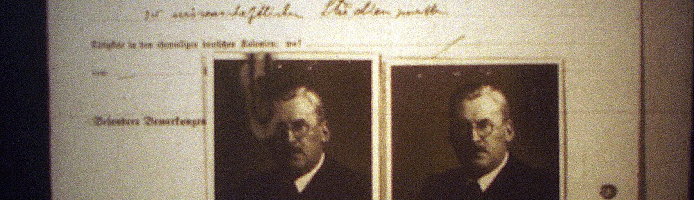 zwischen tibet, auschwitz & dachau